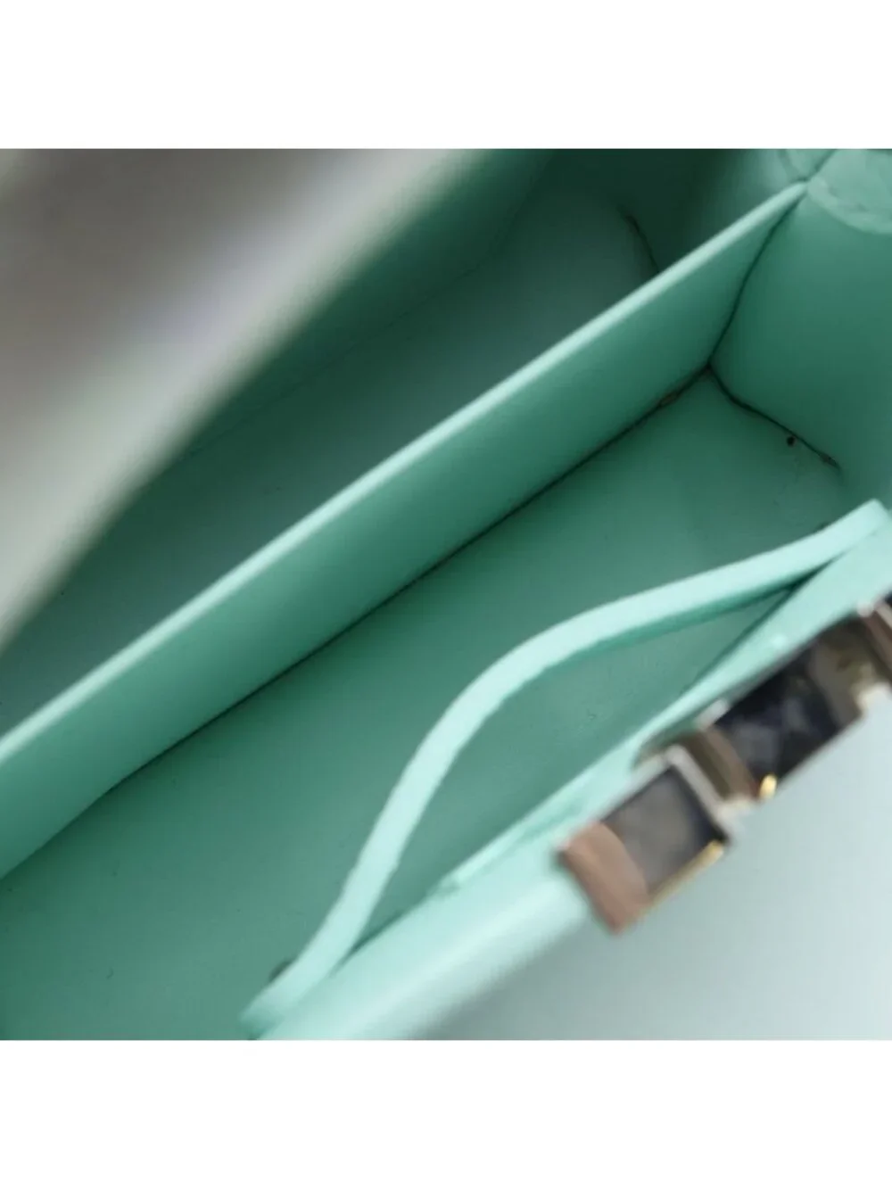 Louis Vuitton Capucines Mini 2-Way Shoulder Bag White Pastel Green Leather
